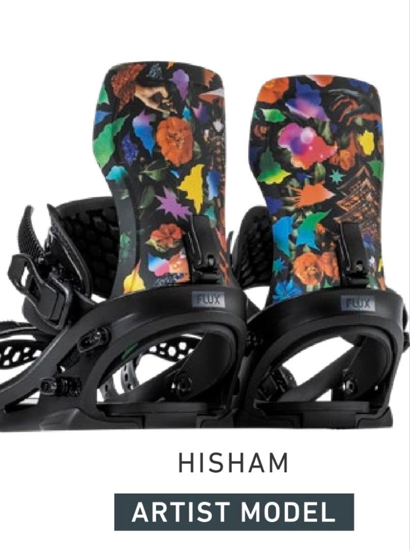 FLUX XF HISHAM アーティストモデル 22-23 Mサイズ FLUX BINDINGS | XF / HISHAM | TACTICS JAPAN Snowboard & Skateboard