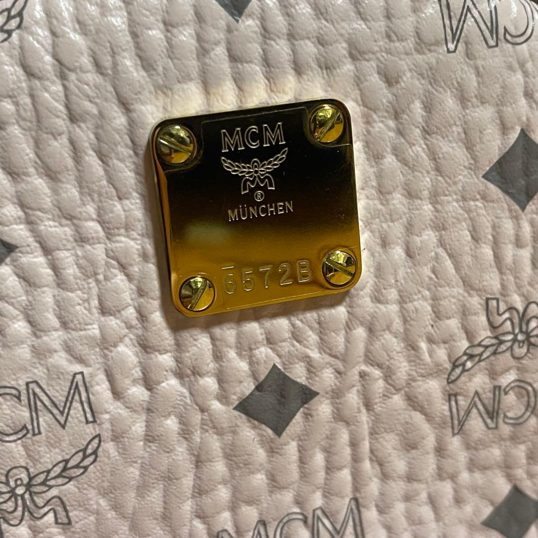 かんかん様専用 MCM ミニ パウダーピンク サイドスタッズ ヴィセトス