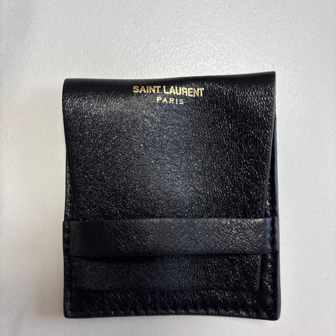 SAINT LAURENT 羽根モチーフ フェザー イヤリング