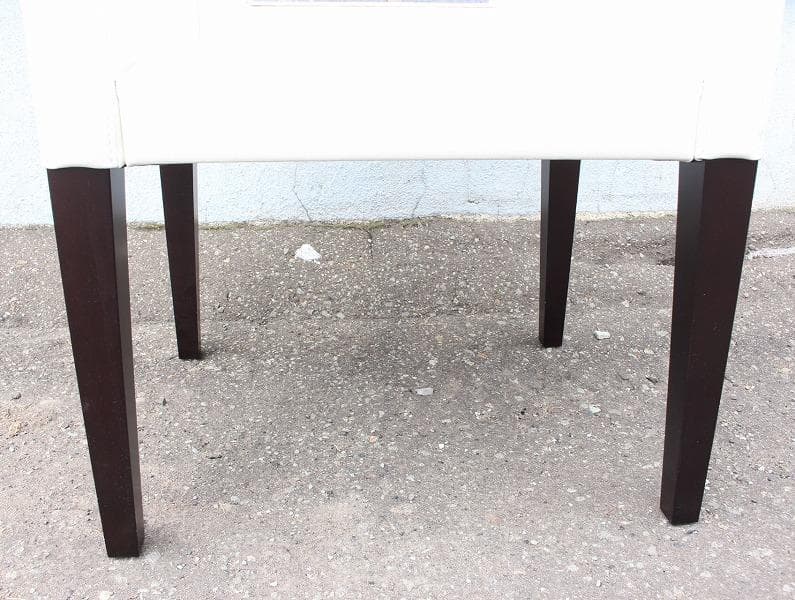 カッシーナ カトリーヌ・メミ ギャラリーチェア 白本革張り｜