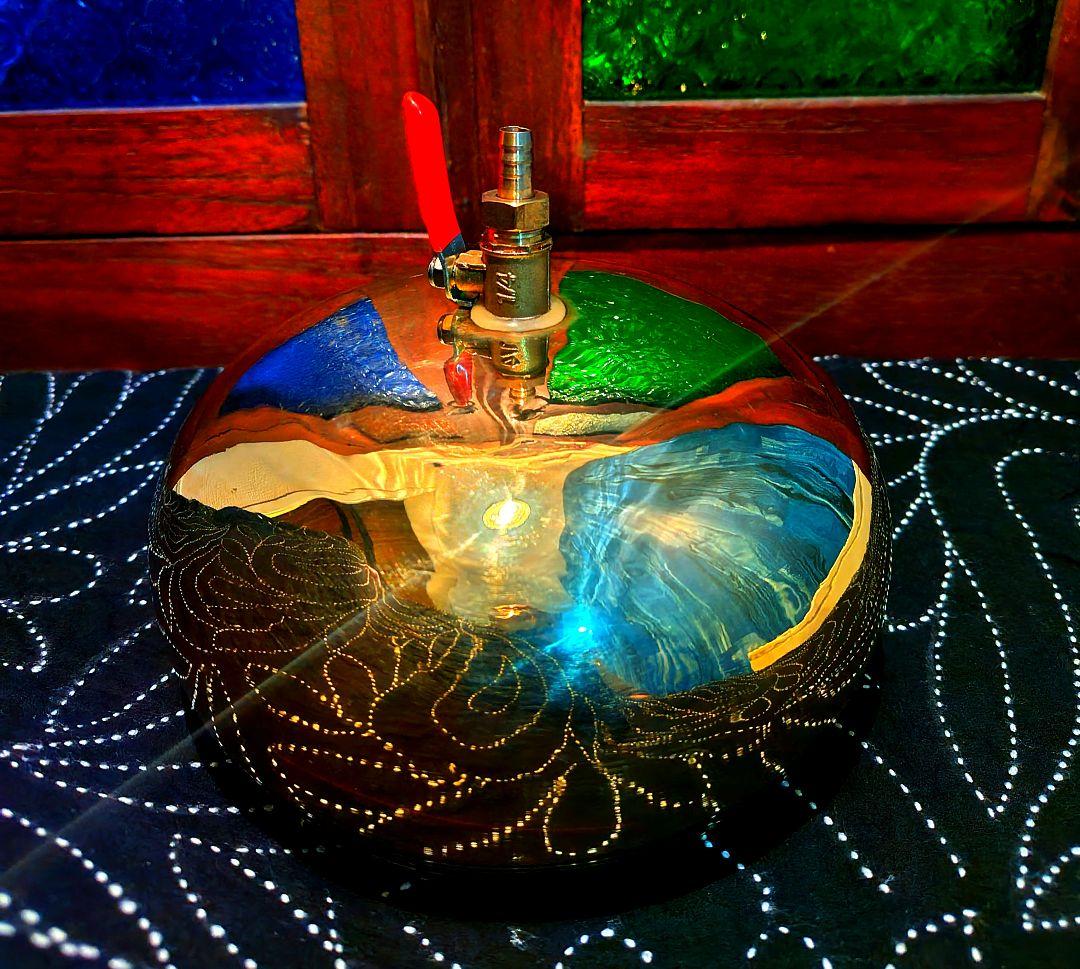 35♢シロダーラ ポット約1．5㍑「真鍮」アーユルヴェーダ