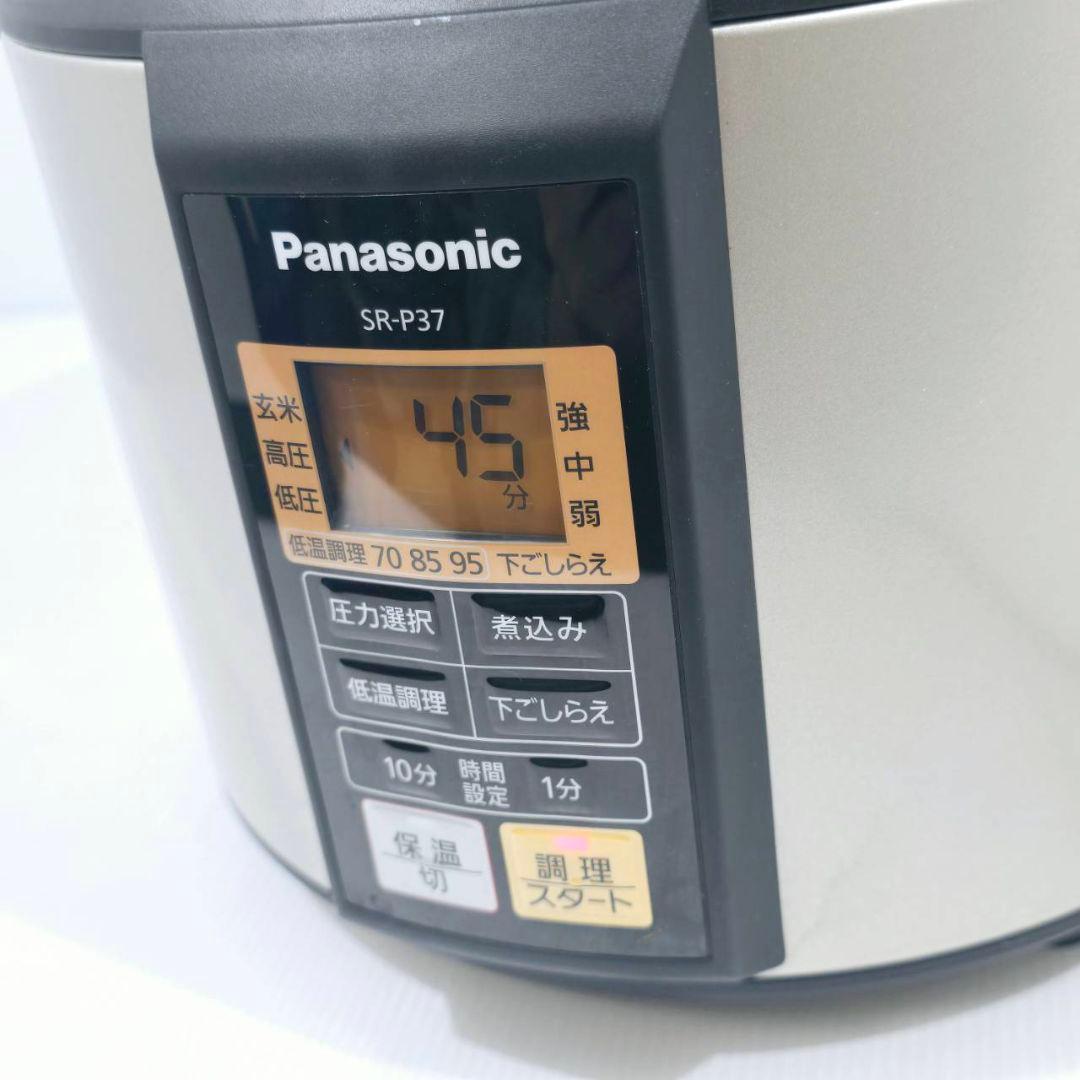 Panasonic パナソニック マイコン 電気圧力鍋 SR-P37 3.7L