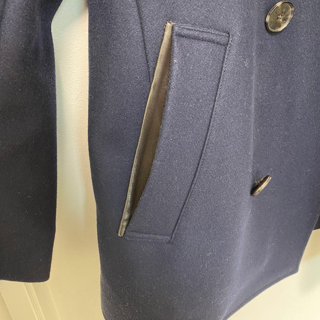 サルヴァトーレフェラガモ ウールジャケット 紺 48