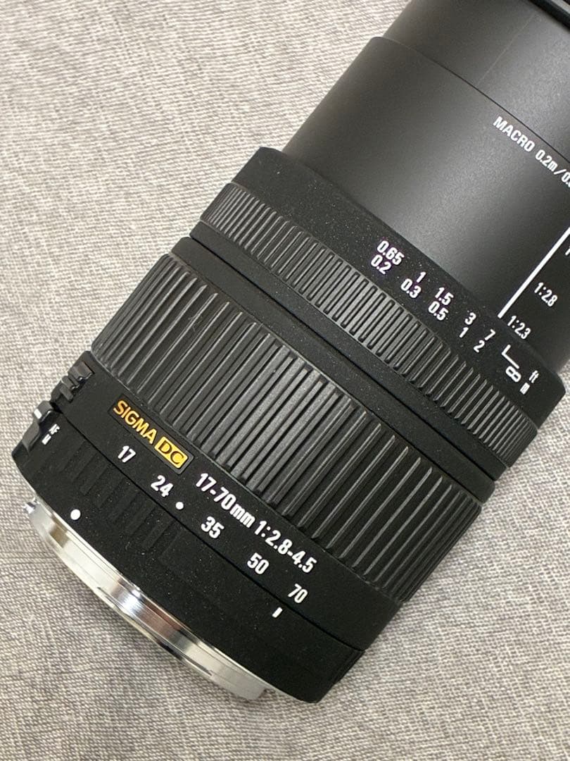 ⭐️美品⭐️シグマ SIGMA 17-70mm F2.8-4.5 DC キャノン用