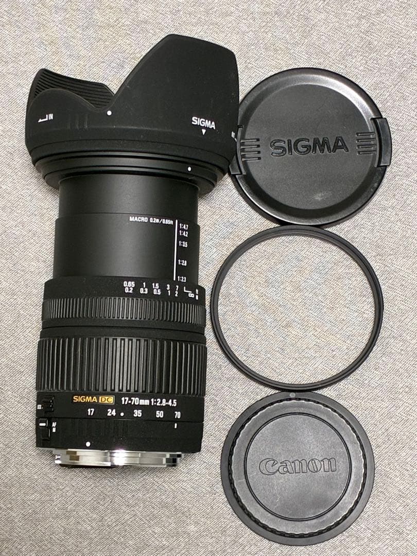 ⭐️美品⭐️シグマ SIGMA 17-70mm F2.8-4.5 DC キャノン用