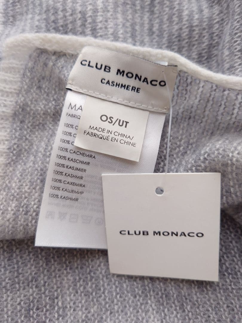 clubmonaco マフラー カシミヤ 100% クラブモナコ ストール