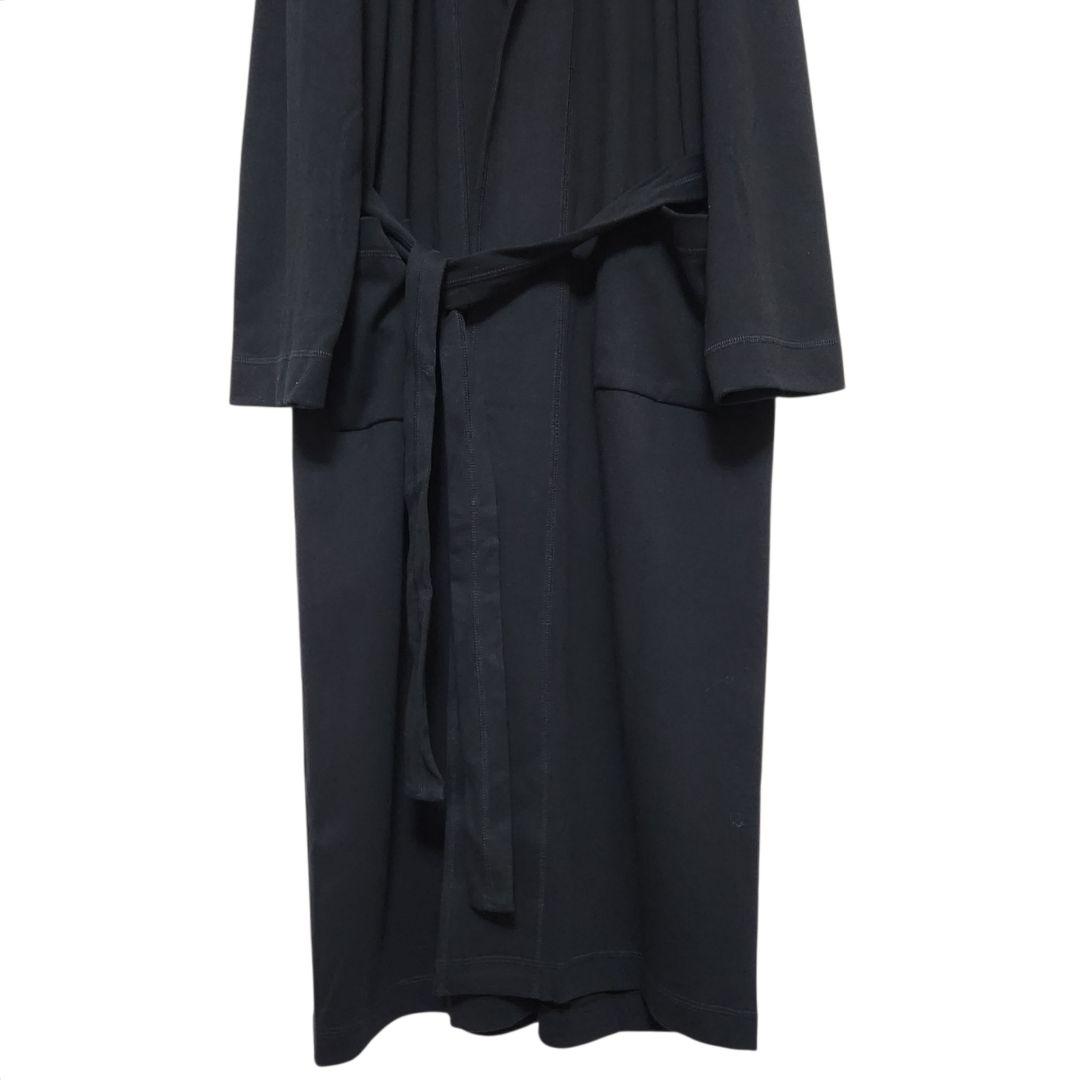 美品】Y's for living ワイズ 日本製 ガウンコート ブラック
