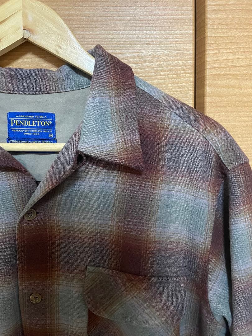 ジェイ アダムス ペンドルトン ウール ボード シャツ オンブレ