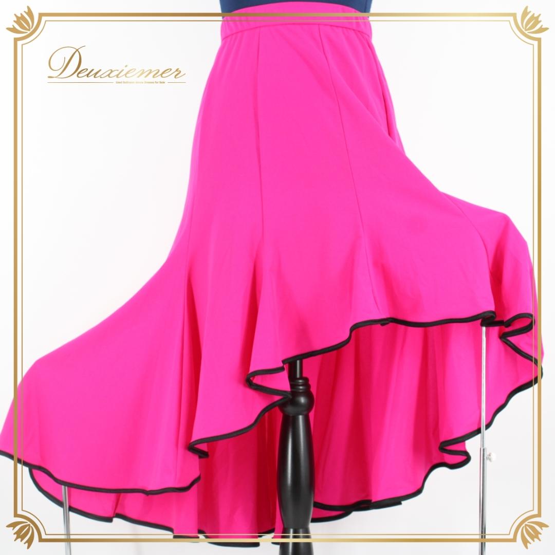 美品 日本製社交ダンス衣装】スカート レッスンウェア 練習着 SEKINE