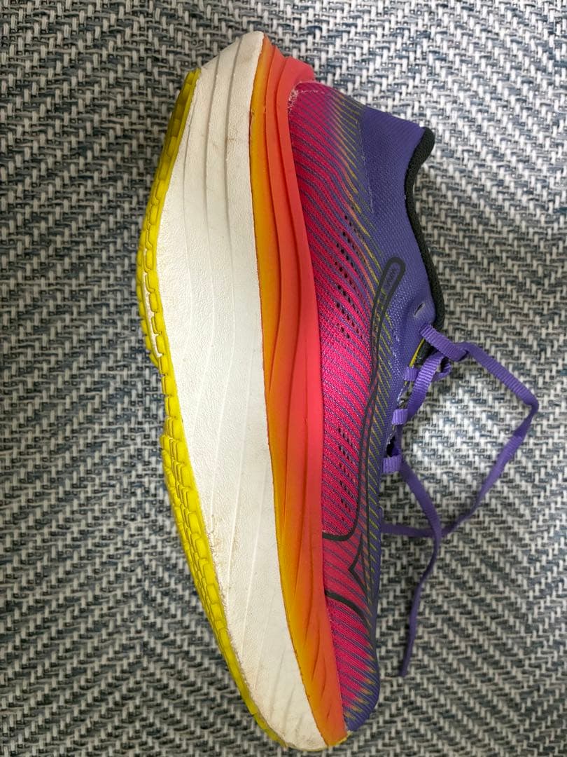 【極美品】ミズノ ウェーブリベリオンプロ 23.0cm（使用5km未満）