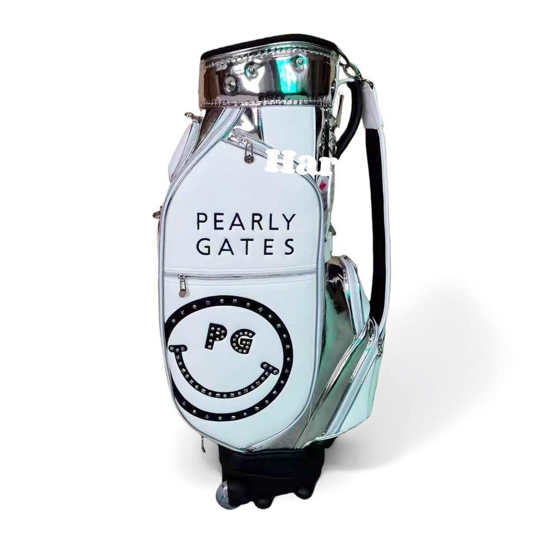 PEARLY GATES パーリーゲイツ キャスター付キャディバッグ - メルカリ