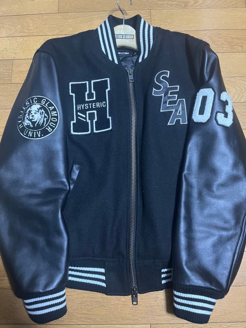 WIND AND SEA × HYSTERIC GLAMOUR スタジャン正規品 - メルカリ