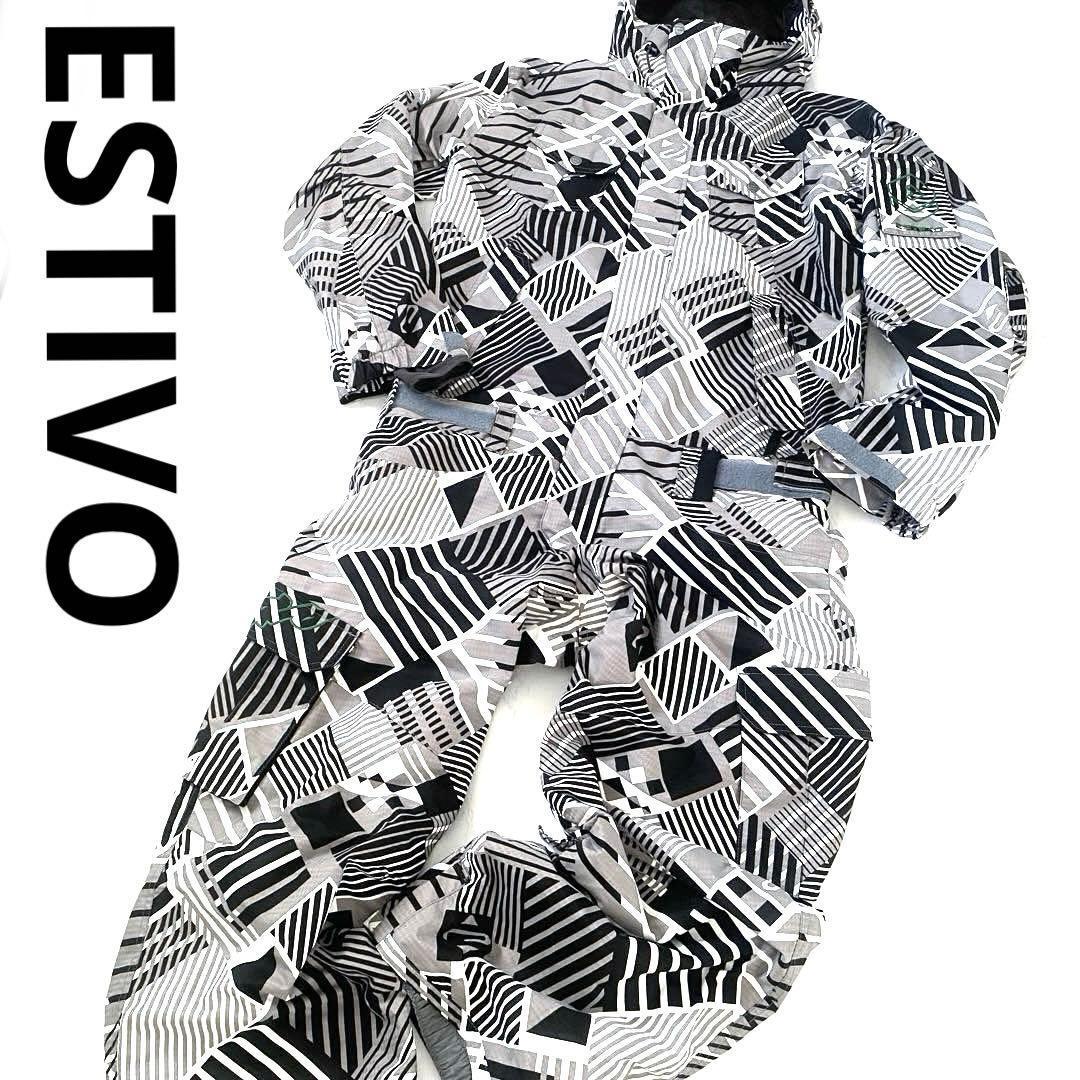 ESTIVO エスティボ スノーボードウェア つなぎ ジャンプスーツ スキー