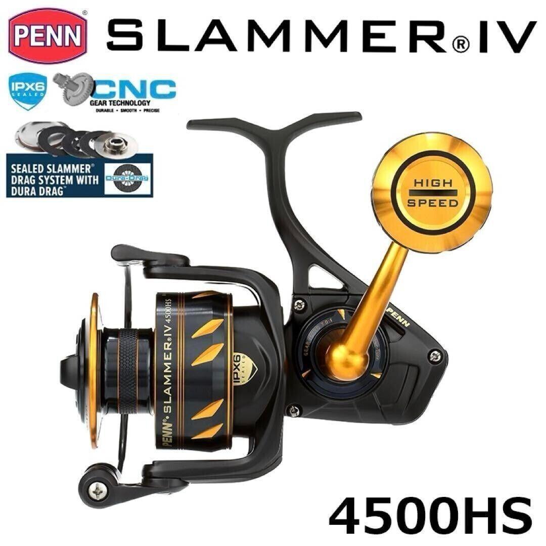 【新品最安】PENN SLAMMER Ⅳ 4500HS ペン スラマー4 リール ペン(PENN) スラマー IV(SLAMMER 4) 4500HS ☆特別価格○台数限定 PENN