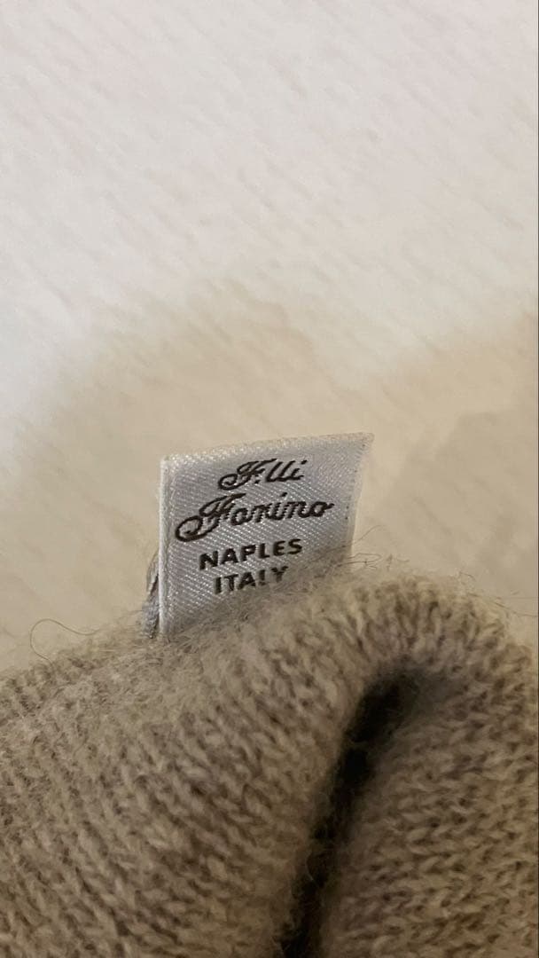 高級ブランド】madova 本革レザー手袋 カシミア100% ブラウン 茶色