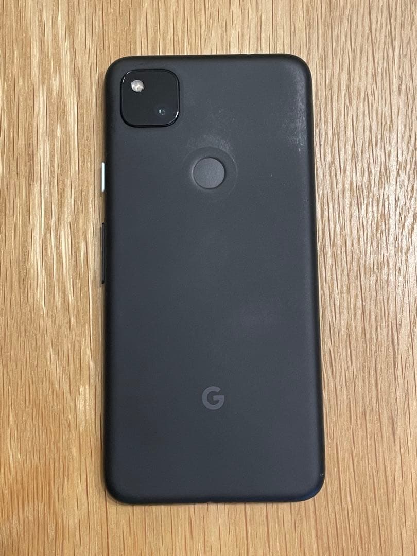 傷あり】Google Pixel 4a ブラック ケース付き（本体のみ）