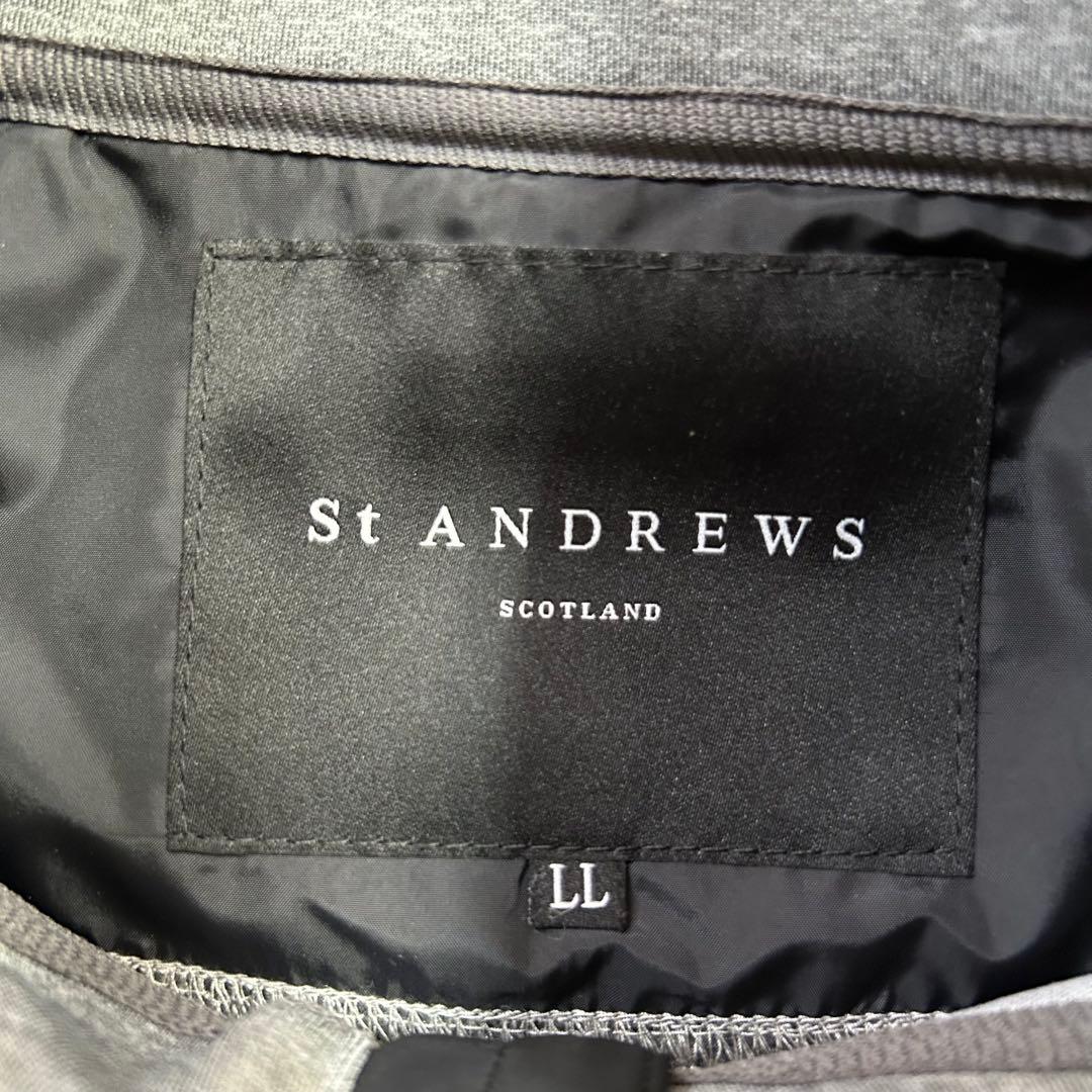 St ANDREWS（セントアンドリュース） スタンドカラーフルジップ