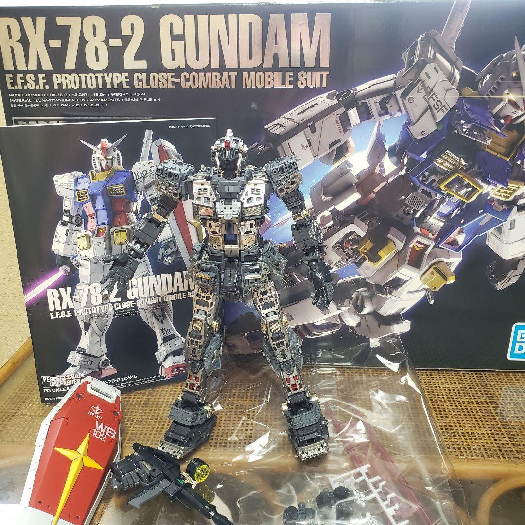 完成品 PG ガンダム UNLEASHED アンリーシュド RX-78 バンダイ PG UNLEASHED RX-78-2 ガンダム (PG) (ガンプラ) - ホビーサーチ
