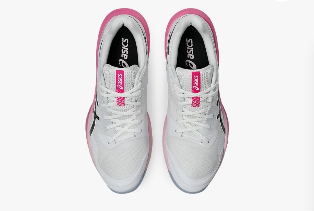 asicsスカイエリートff3 ホワイト/ドラゴンフルーツ ピンク 26.5cm