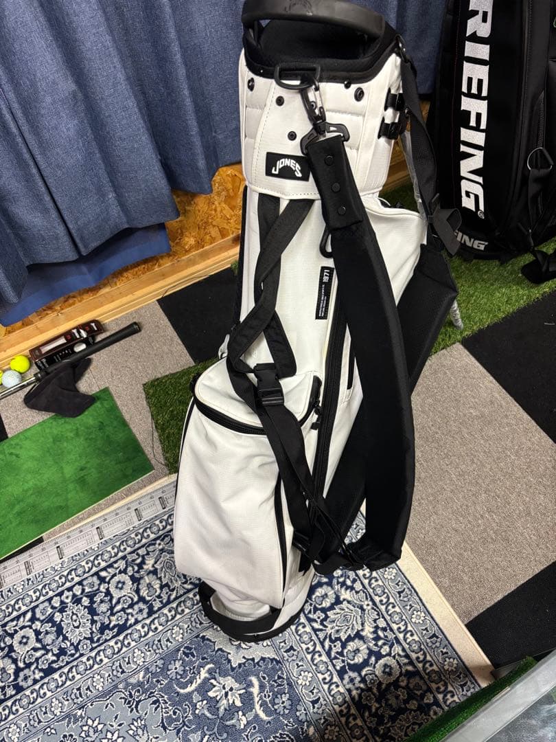 ⭐︎ 美品 JONES スタンド・キャディバッグ ホワイト/ブラック