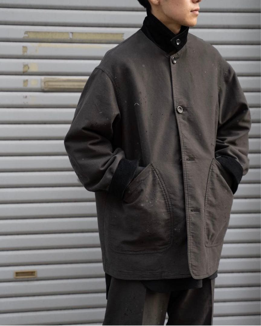 yoke ヨーク PAINTED BIG COVERALL JACKET - メルカリ