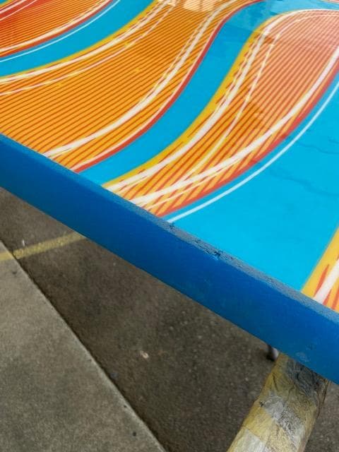 希少! TAHE 8'6″ PAINT EASY SUP SURFING