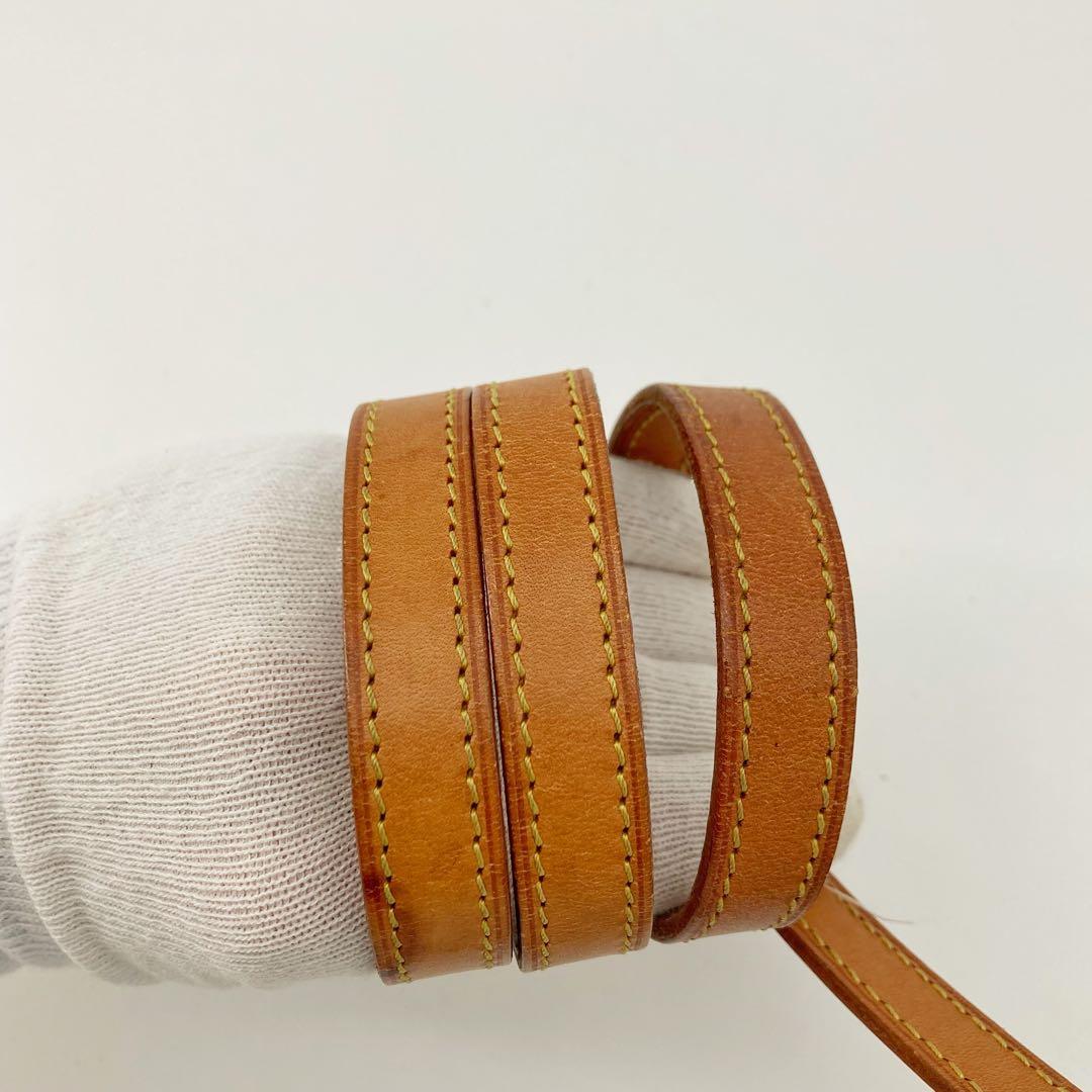 ルイヴィトン ショルダーストラップ ヌメ革 ベルト 肩紐 1.5cm×110cm