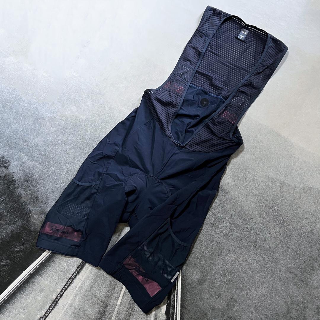 Rapha メンズ ブルベ カーゴ ビブショーツ Lサイズ ポケット付 ネイビー Rapha メンズ ブルベ カーゴ ビブショーツ Lサイズ ポケット付