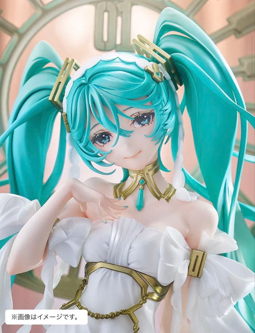 複製原画付 初音ミク feat. Yoneyama Mai 女神ミク フィギュア - メルカリ