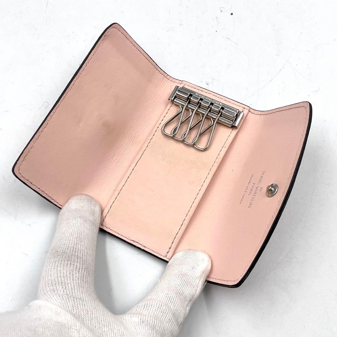 《美品》新型 ICチップ ルイヴィトン キーケース 4連 マヒナ ミュルティクレ