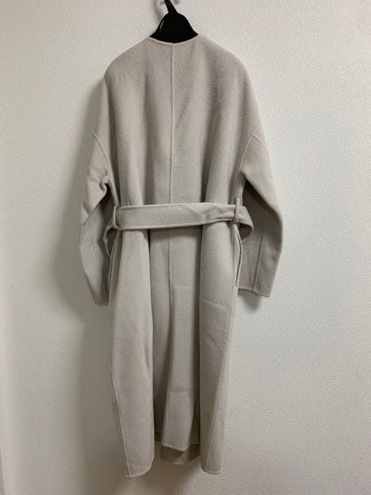 3040 N.O.R.Cbytheline ウールコート　ホワイト　S