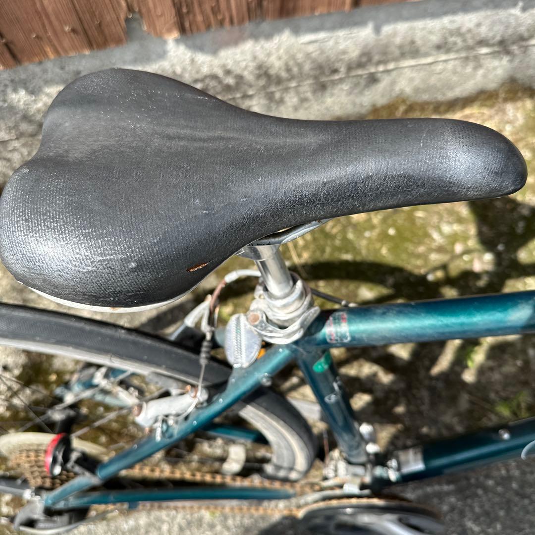 ジャンク品GIANTESCAPE緑色ロードバイク愛知県限定空気入れヘルメット