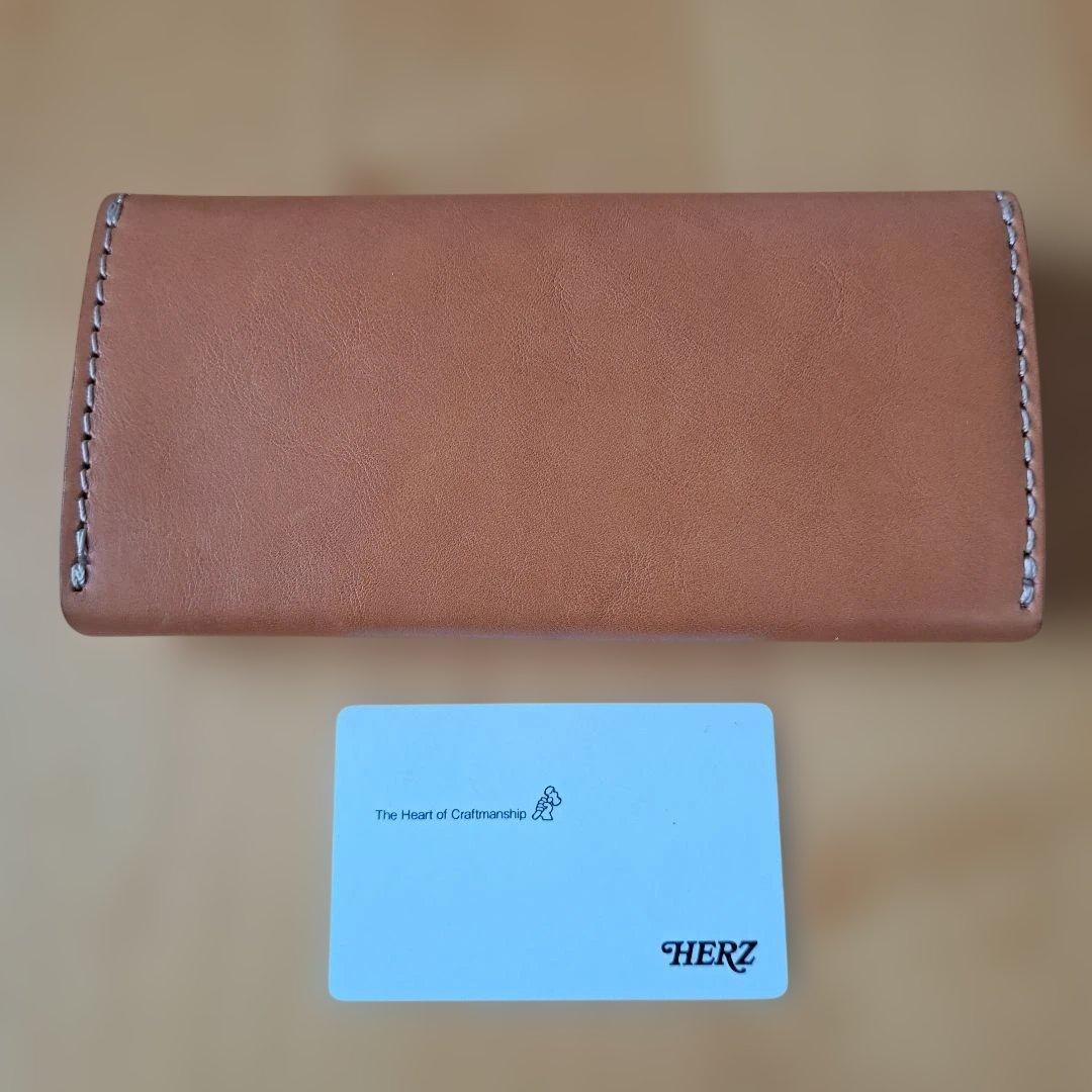 HERZ mini長財布 Begin キャメル