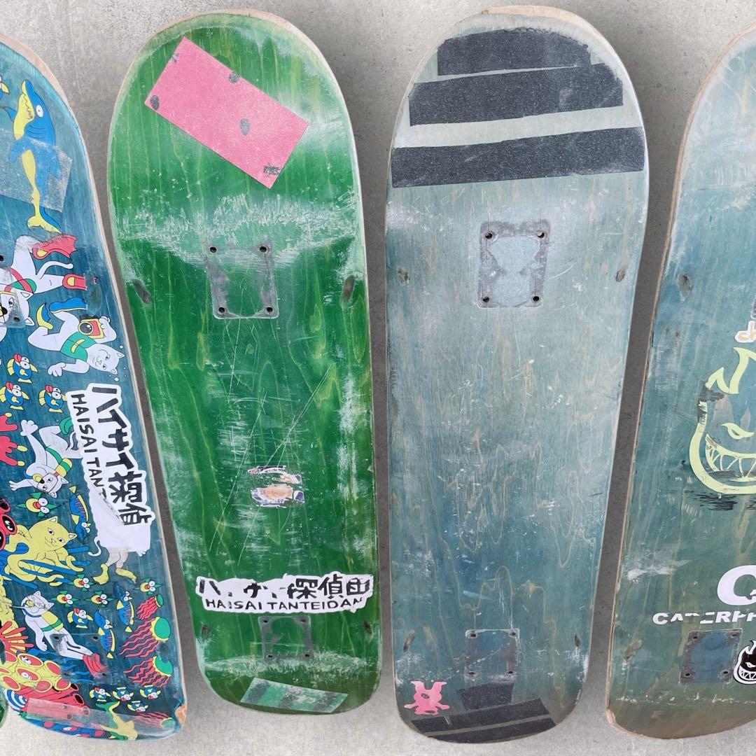 スケートボード 廃デッキ 6枚セット DIY スケボー - メルカリ
