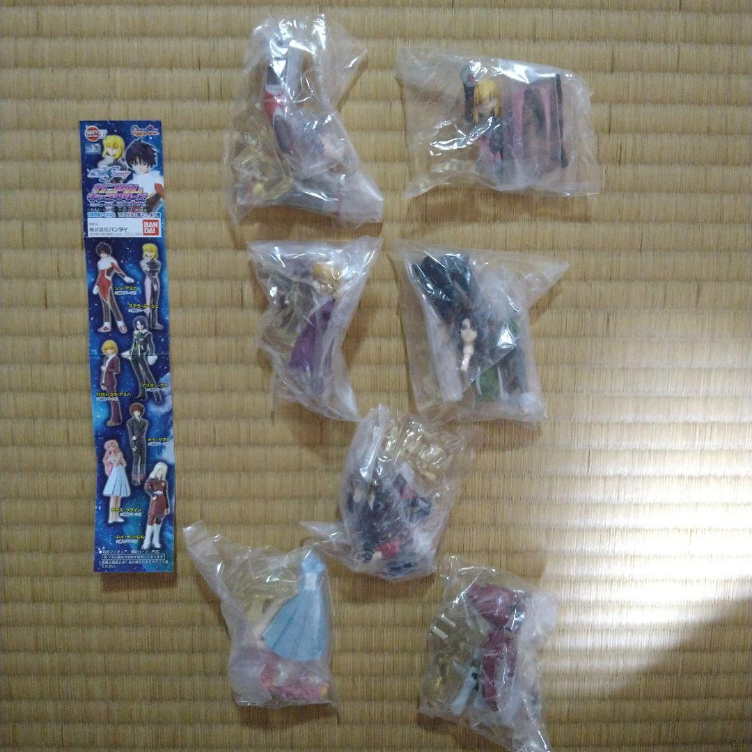 ハロカプSEED　DESTINY7種、キャラクターズ　ラクス、ルナマリア他