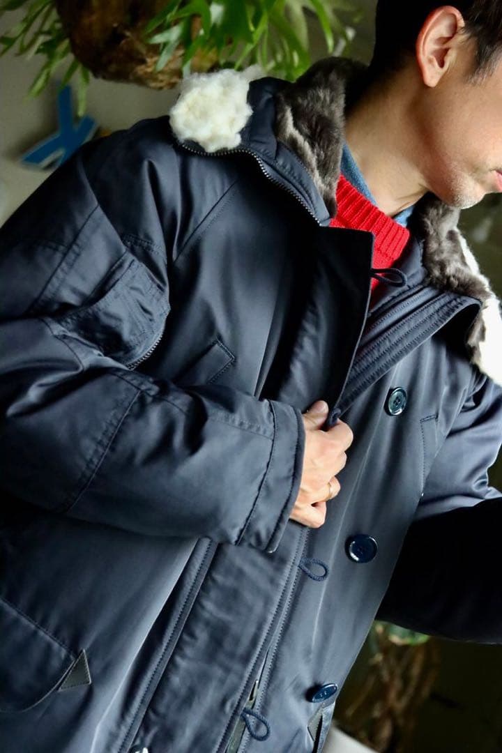 新品 CIOTA スビンコットンナイロンツイル N-3B フライトジャケット