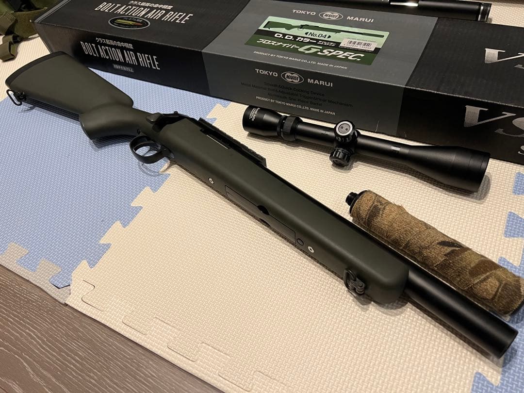 東京マルイ VSR-10 Gスペック ショートバレルカスタム カスタム】VSR-10プロスナを超ショート化カスタムしてみた | おのまと