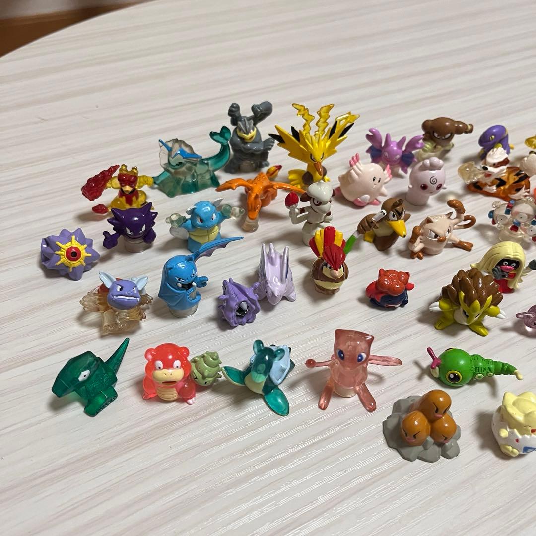 希少】ポケモン 指人形 フィギュア ミニチュア レア 昔 レトロ まとめ