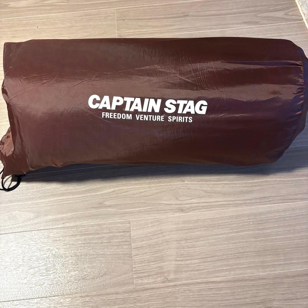 キャプテンスタッグ【captain stag】 インフレーターマット　ダブル エクスギア インフレーティングマット(ダブル) - アウトドア・キャンプ