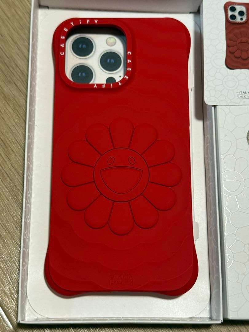 新品【村上隆x CASETiFY】 FLOWERSBLOOM 赤