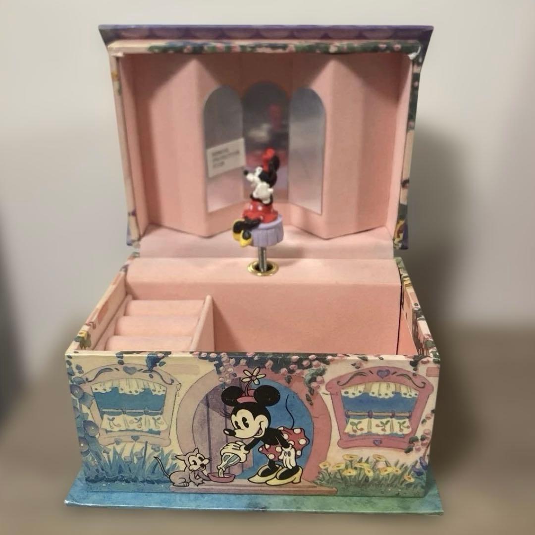 ミニーマウス オルゴール ジュエリーボックス 平成レトロ ディズニー