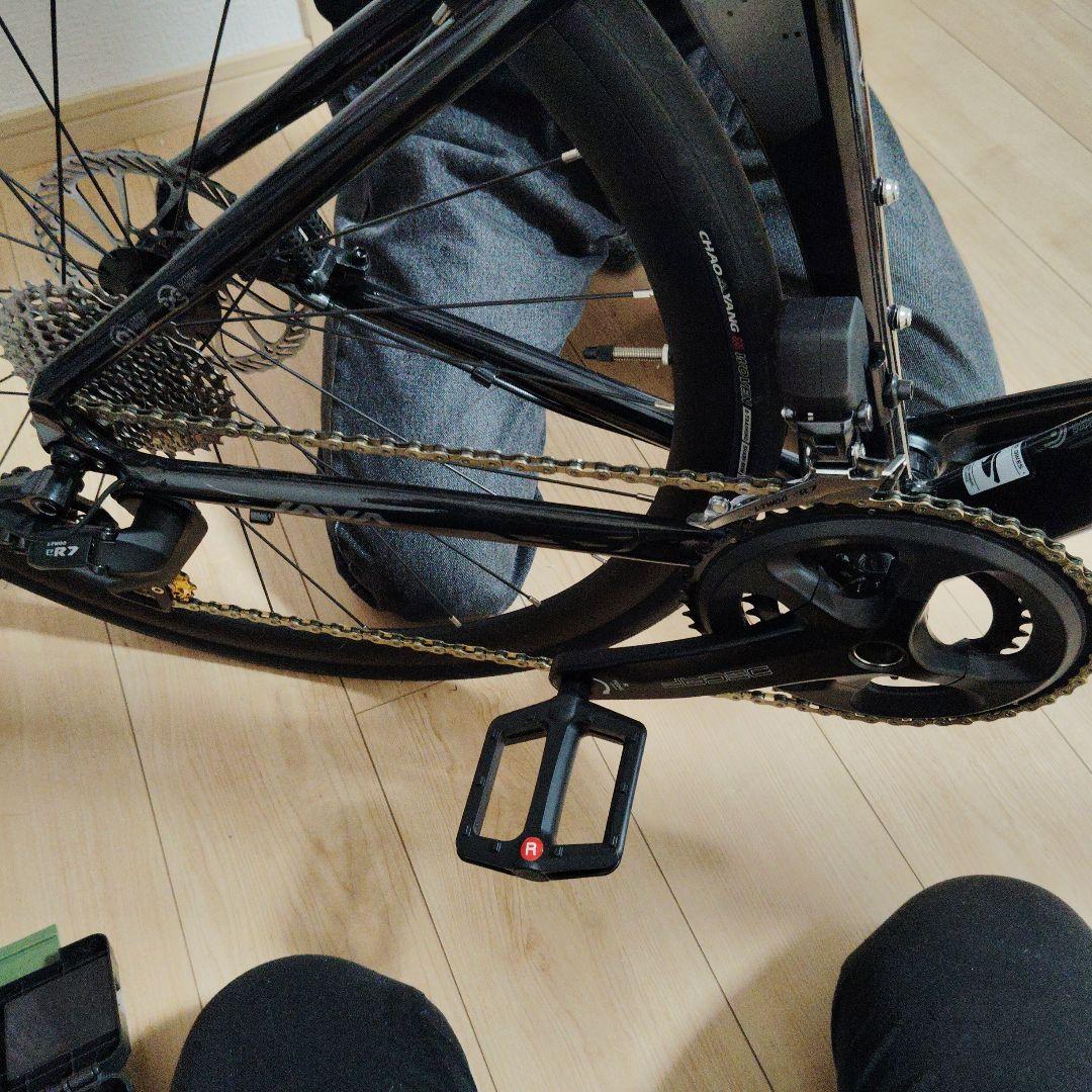 CUBE JAVA-S6 ロードバイクフレーム CUBEのシールは後付けです - メルカリ