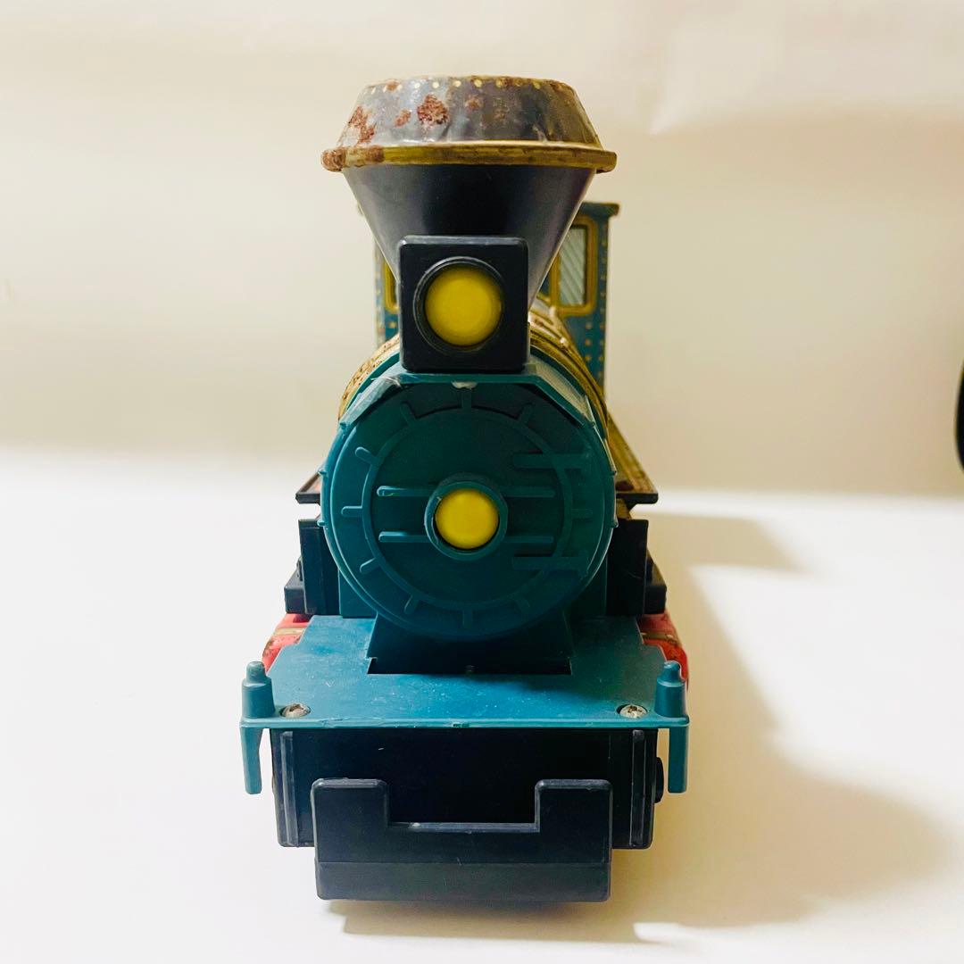 昭和レトロ アンティーク トレードマーク ブリキ おもちゃ 蒸気機関車