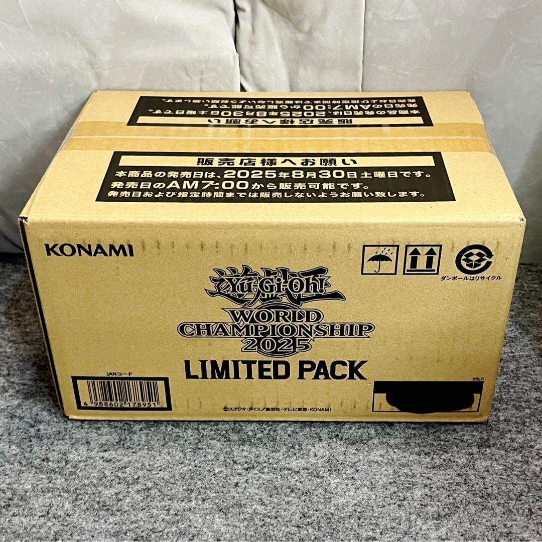 新品未開封 1カートン 遊戯王OCG LIMITED PACK WCS 2025 新品未開封 1カートン 遊戯王OCG LIMITED PACK WCS 2025 - メルカリ