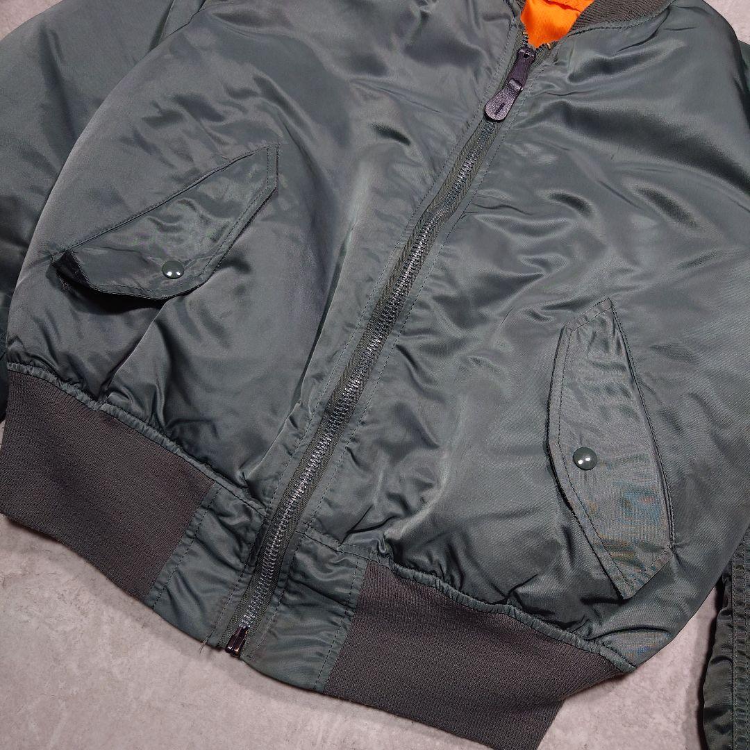 80s 90s ALPHA INDUSTRIES MA-1 USA製 M - メルカリ