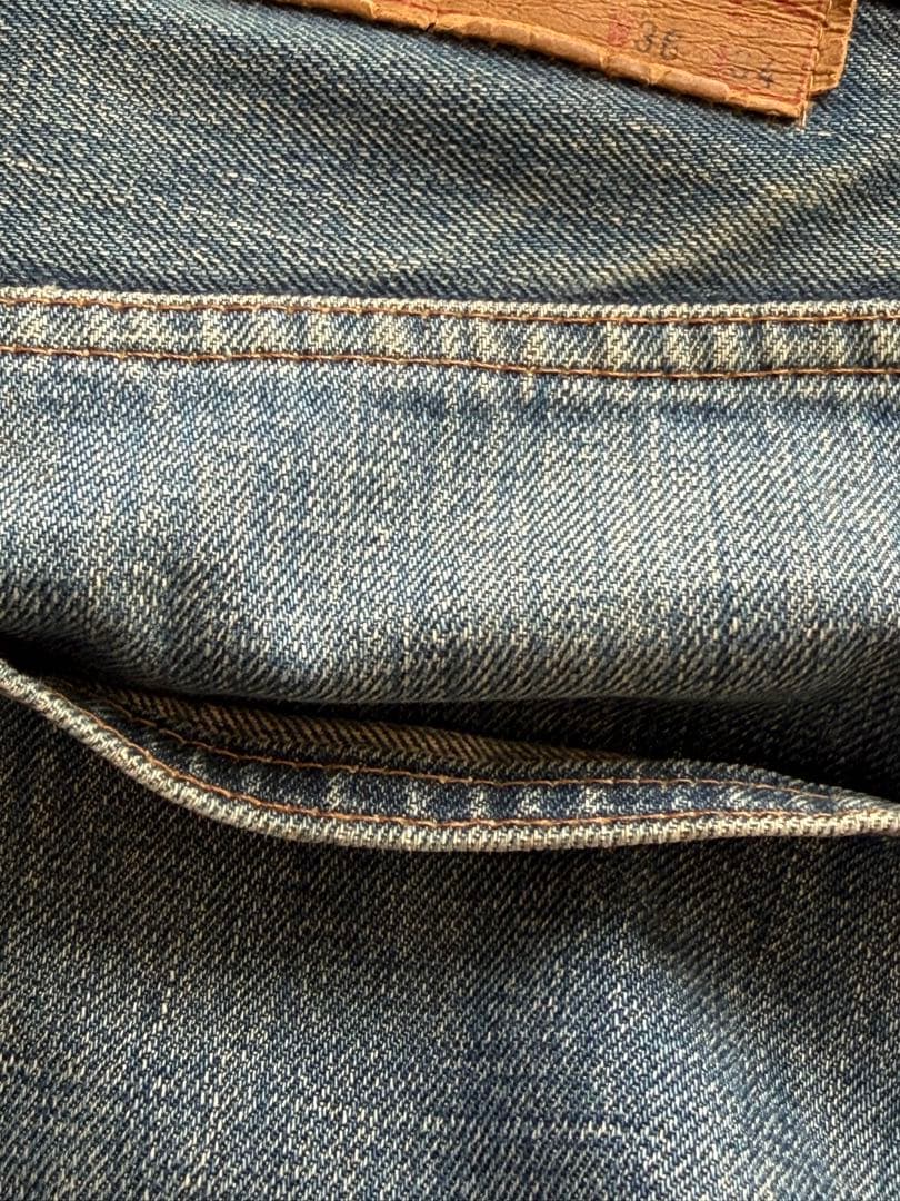 Levi's 505 66前期 シングル 36×31 ビンテージデニム 濃紺