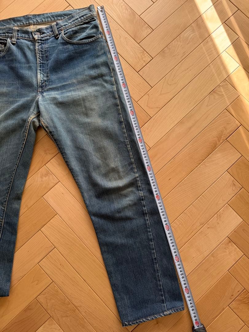 Levi's 505 66前期 シングル 36×31 ビンテージデニム 濃紺