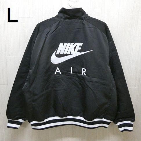 NIKE AIR ナイキ バーシティ ジャケット スタジャン L 黒 ブラック