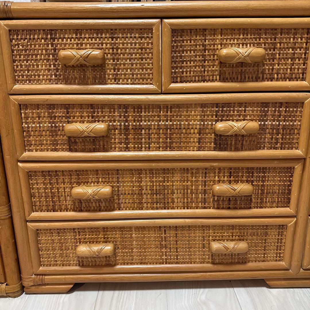 ラタン チェスト NISSAN製