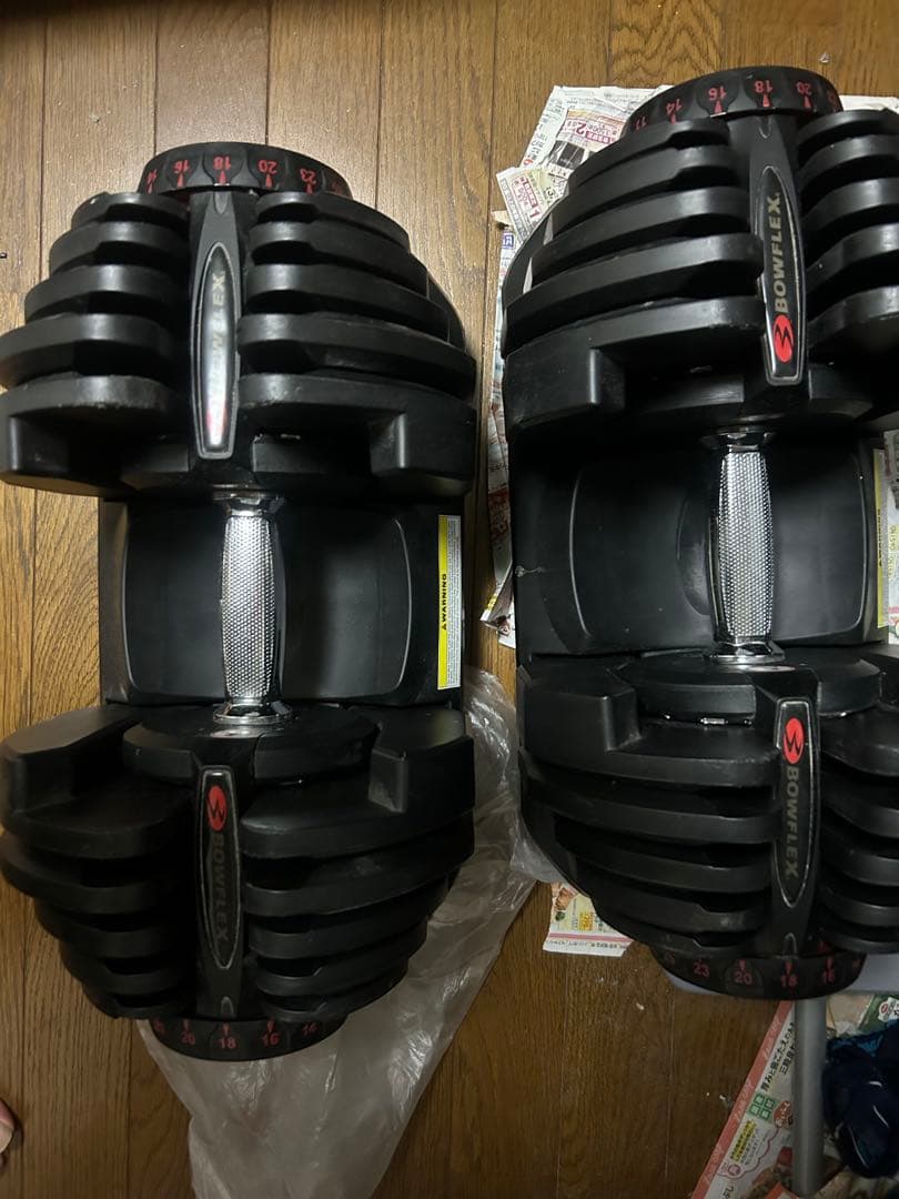 BOWFLEX可変式ダンベル正規品 2個セット 最大41kg Bowflex 可変式ダンベル41kg Bowflex 可変式ダンベル41kg ② BOWFLEX